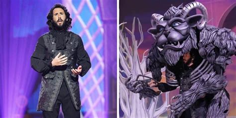 Josh Groban Shares First Look at His Beast Costume For 'Beauty and the Beast' Special | Disney ...