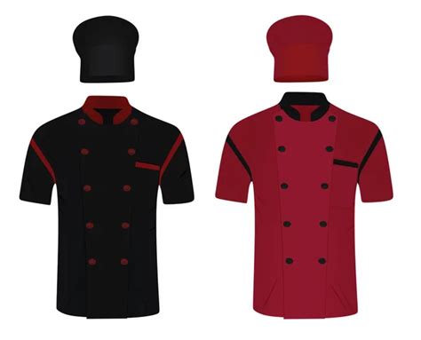 Chef jacket template vectorafbeeldingen, illustraties en clipart ...