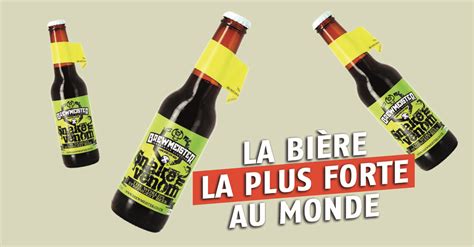 La bière la plus forte du monde