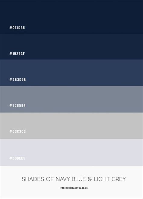 Navy Blue and Grey Bedroom Colour Scheme, Best paint Colors, Itakeyou