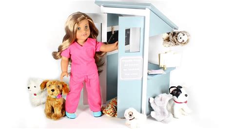 DIY Doll Pet Hospital | American Girl Doll Pet Vet Clinic | American ...