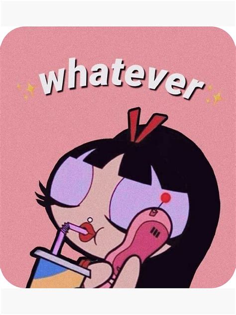 "whatever Girl cartoon aesthetic - Sticker 90s cartoons aesthetic ...