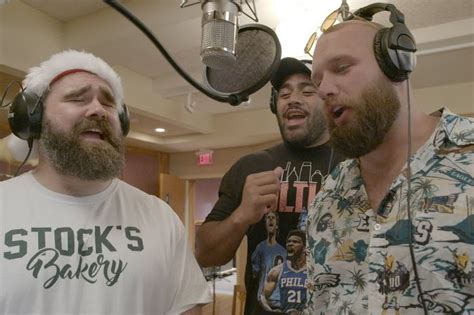 Jason Kelce covers 'Dominick the Donkey' on Eagles' second Christmas ...