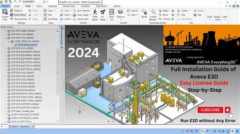 How to install AVEVA E3D 2024 || Full Installation Guide without any ...