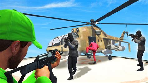 STEAL THE $5,495,000 ARMY HELICOPTER! (GTA 5 Heists) - YouTube