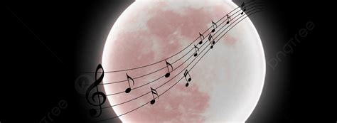 Music Note Picture In The Moon Background, Music, Sheet Music, Musical Notes Background Image ...