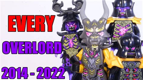 😈 Complete LEGO Ninjago Overlord Collection! - YouTube