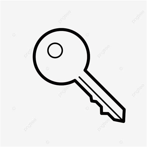 Key Clipart Black And White