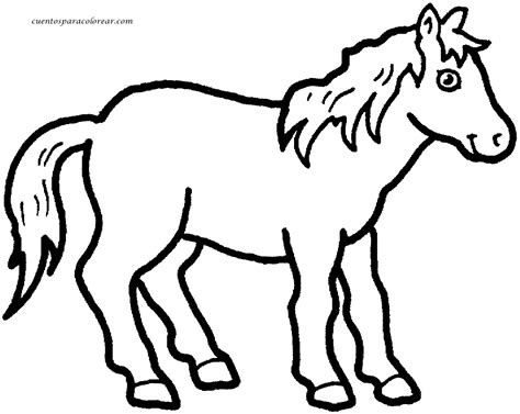 caballos para pintar infantil - Buscar con Google | Caballo para colorear, Dibujos de caballos ...