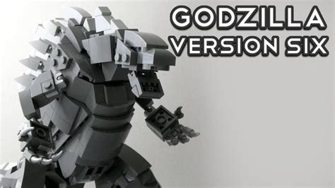 Lego GODZILLA MOC V.6! (+Tutorial) | Godzilla, Lego, Tutorial