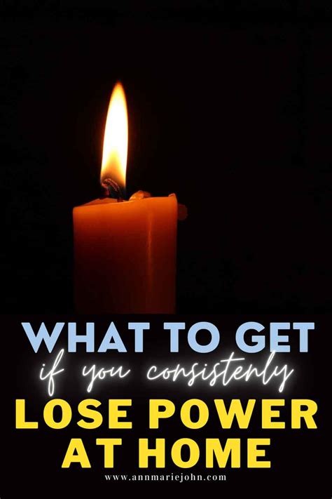 What To Get If You Constantly Experience Power Loss At Home - AnnMarie John