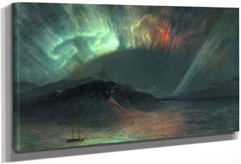 Aurora Borealis By Frederic Edwin Church Print or Oil Painting ...