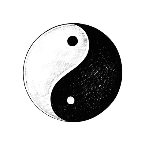 Hand drawn Yin and Yang - Download Free Vectors, Clipart Graphics ...