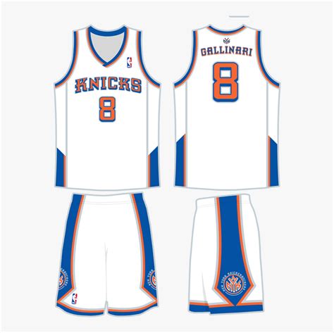 Knickshome - New York Knicks Uniforms Design, HD Png Download - kindpng