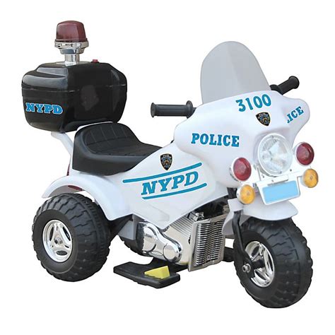 GiGGo Toys NYPD Battery Powered Ride-On Police Motorcycle | Bed Bath & Beyond