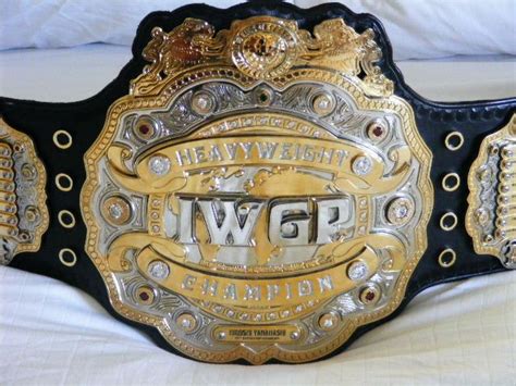 IWGP Heavyweight Championship design. #IWGP #NJPW #Championship #Wrestling #puro #Japan | Njpw ...