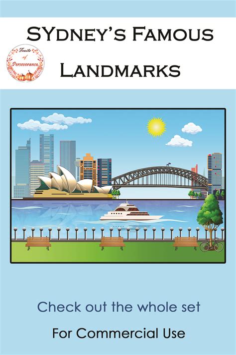 Australia's Famous Landmarks Backgrounds Clipart | World's Famous ...