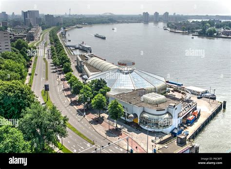 Rotterdam, The Netherlands, June 3, 2018: Tropicana, a former tropical swimming pool from the ...