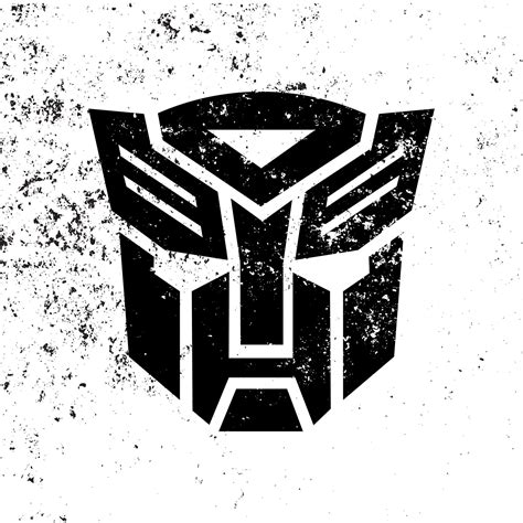 Transformers, Autobots logo. Grunge effect 21868164 Vector Art at Vecteezy