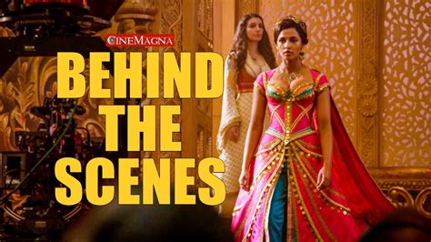 Aladdin Movie Behind The Scenes: Will Smith, Naomi Scott, Mena Massoud ...