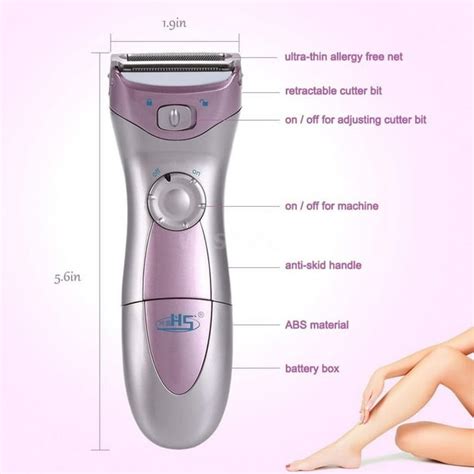 Shaver for Women,Electric Cordless Waterproof [Wet Dry] Personal Razor Remover Shavers & Trimmer ...