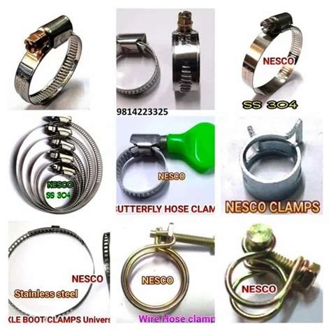 steel White hose clamp types at Rs 10 in Ludhiana | ID: 26563278791