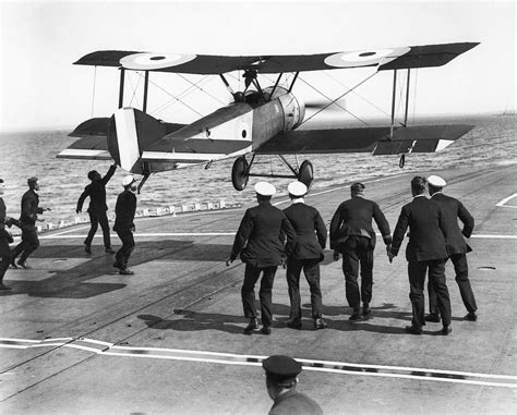 Hms Furious Landing, 1917 Photograph by Granger