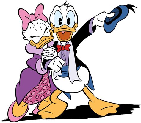 Donald & Daisy Duck Clip Art (PNG Images) | Disney Clip Art Galore