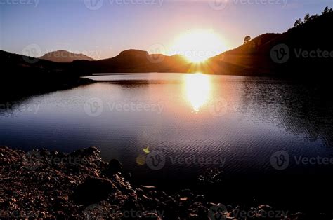 Scenic sunset view 18858576 Stock Photo at Vecteezy