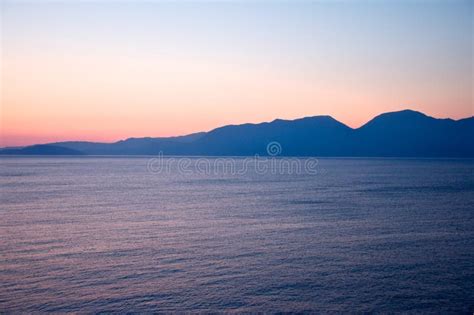 Pink sunrise. stock photo. Image of landscape, awakening - 22257794