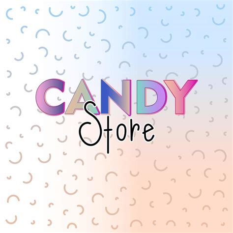 candy store logo vector 9316864 Vector Art at Vecteezy