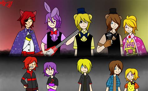 FNaF1 missing children by GoldMaster-87 on DeviantArt