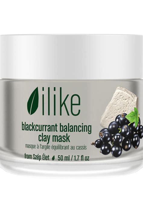 szepelet.com - Blackcurrant Balancing Clay Mask