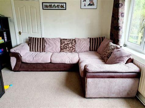 Dfs Corner sofa bed (beige/brown) | in Cheadle, Staffordshire | Gumtree