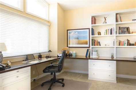 Custom Home Offices | Home office design, Small home office furniture, Desk layout