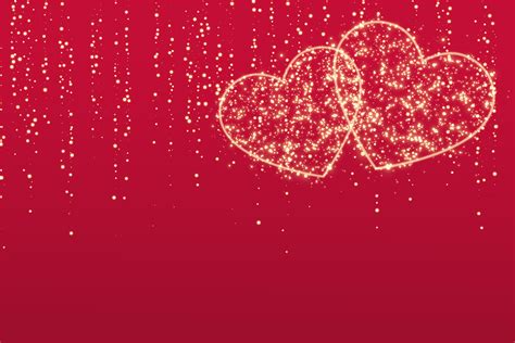 Valentines Day Red Love Background Vector Graphics Clipart Me - Aria Art