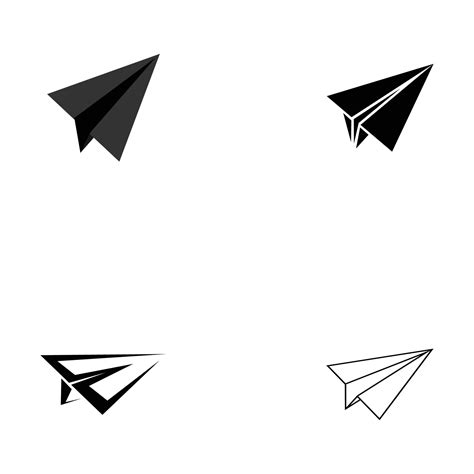 paper plane logo 17263789 Vector Art at Vecteezy