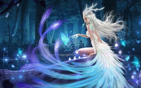 Fantasy, Fairy, Girl, Magic, HD wallpaper | Peakpx