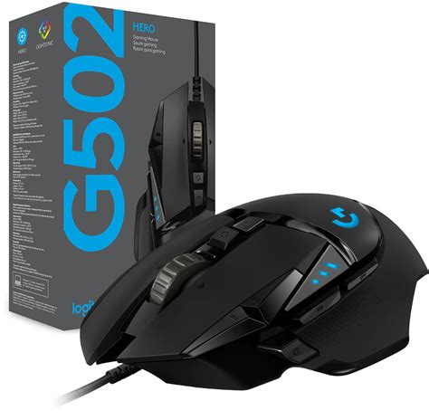 Logitech G502 HERO Wired Optical Gaming Mouse with RGB Lighting Black 910-005469 - Best Buy