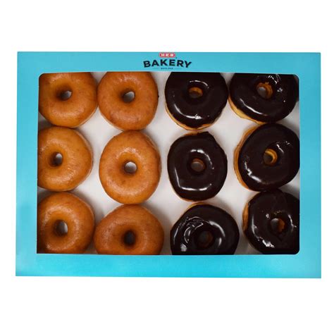 H-E-B Glazed and Chocolate Covered Donuts - Shop Desserts & Pastries at ...