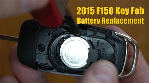 Replace Key Fob Battery 2015 F150 - YouTube