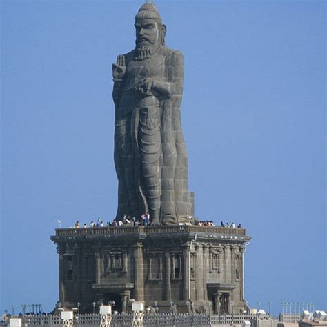 Thiruvalluvar Statue – Kanyakumari, India - Atlas Obscura