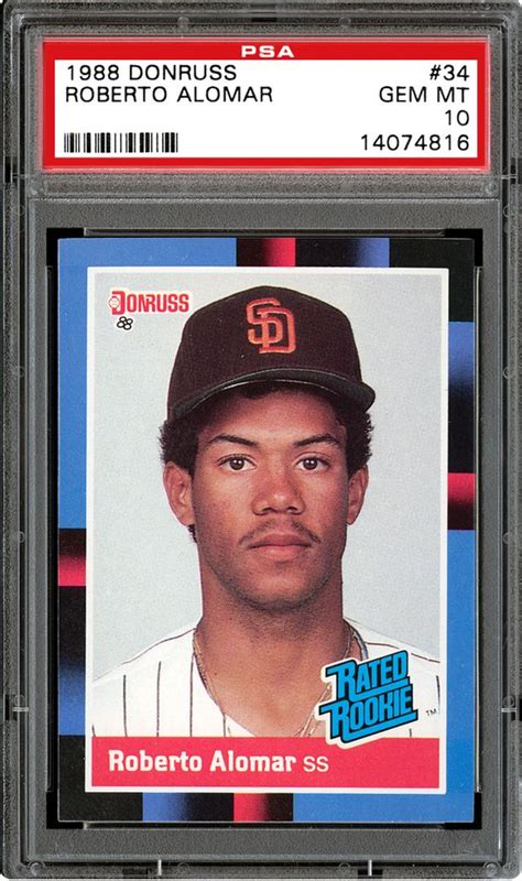 Auction Prices Realized Baseball Cards 1988 Donruss Roberto Alomar