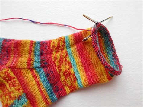 How to Knit a Sock on Circular Needles | Knitting Things