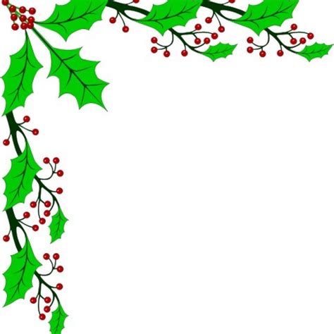 christmas holly border clip art free 20 free Cliparts | Download images ...