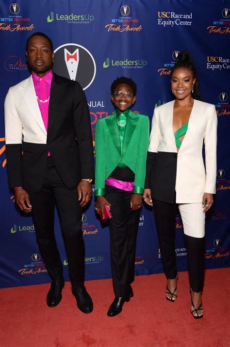 Gabrielle Union, Dwyane Wade, Zaya Wade Truth Awards Outfits | POPSUGAR ...