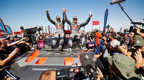 Historic victory for Audi at the Dakar Rally