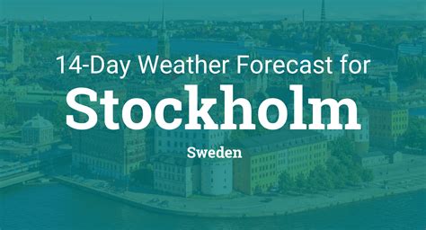 Stockholm, Sweden 14 day weather forecast