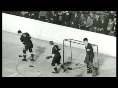 Winter Olympics 1936 Ice Hockey - YouTube