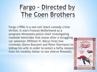 Fargo opening analysis | PPT